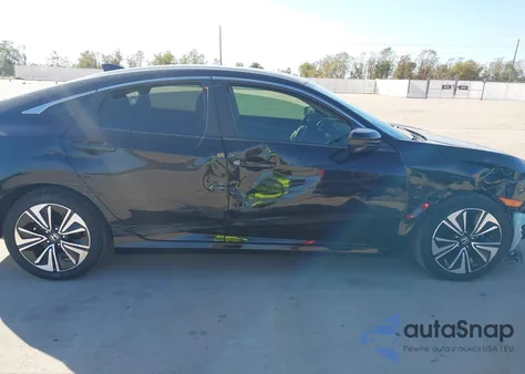 2018 Honda Civic Ex-L из США, поврежденный, VIN JHMFC1F7XJX019853